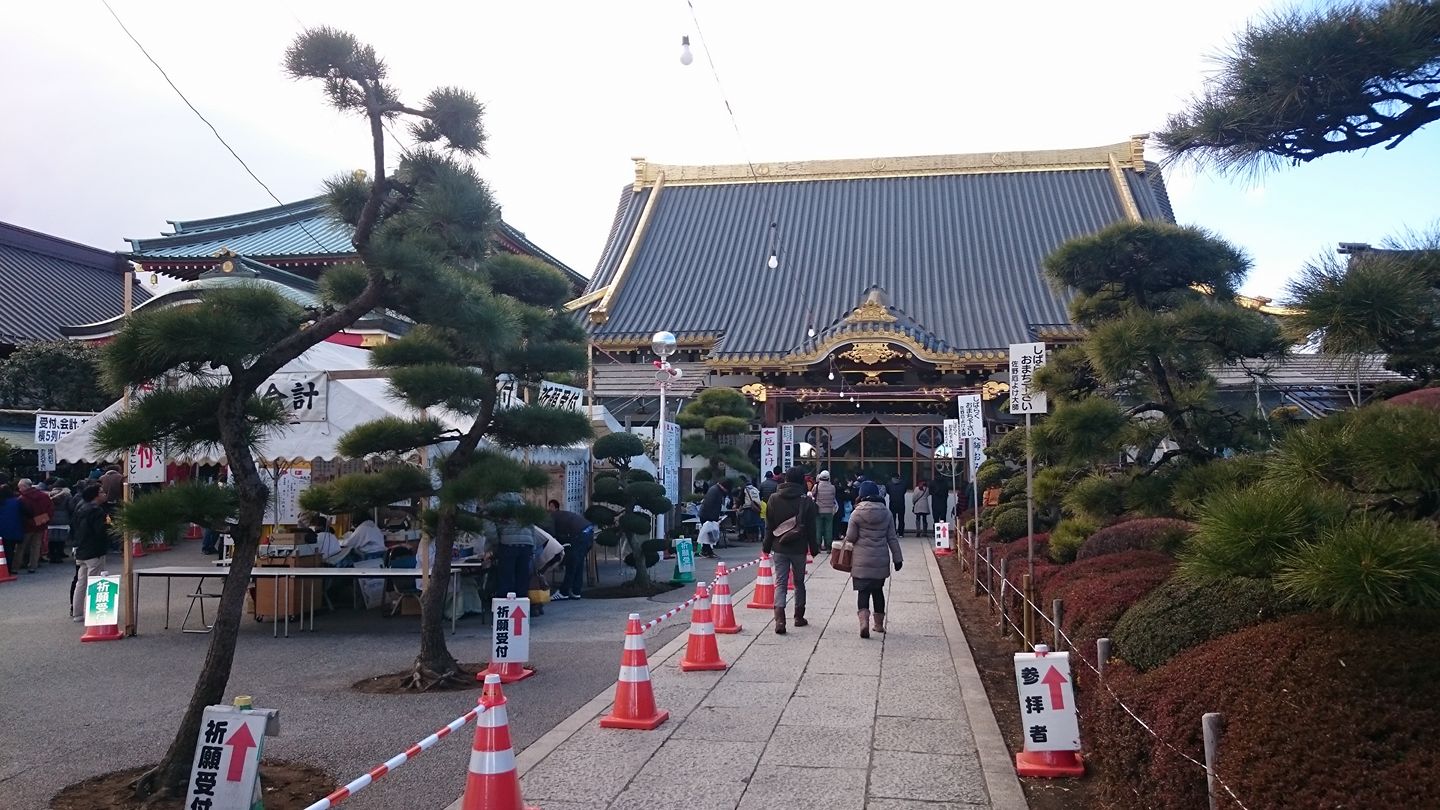 佐野厄除け大師の初詣